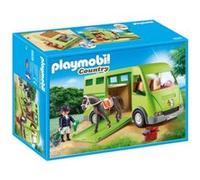 Playmobil Country 6928 Cavalier avec véhicule de transport pour cheval G
