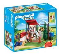 PLAYMOBIL Country Box de lavage pour chevaux, Jouets de construction