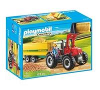 Playmobil Grand Tracteur avec remorque