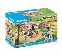 Playmobil Parcours d'obstacles 70996 Country – Le poney club avec chevaux