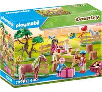 PLAYMOBIL Country 70997 Anniversaire d'enfant à la ferme de poney
