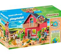PLAYMOBIL Country 71248 Ferme avec espaces de vie et de repos, étable et accessoires inclus, dès 4 ans