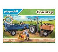 Playmobil Country 71249 Tracteur avec remorque E