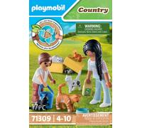 Playmobil Country 71309 Famille de chats avec femme et enfant
