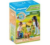 Playmobil Country 71309 - Famille de chats avec femme et enfant