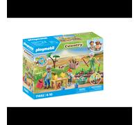 Playmobil Country 71443 : Grands-Parents et Potager, Multicolore, Plastique, 4-10 ans, 13 pièces, Assemblage requis, Dimensions colis 93x38x120 mm