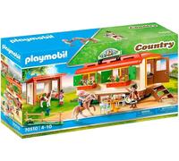 PLAYMOBIL Country Box de poneys et roulotte 70510 / Ferme Cheval jouet jeu NEUF