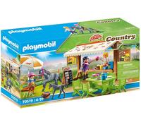 Playmobil Country Café du poney club 70519 cheval chevaux équitation