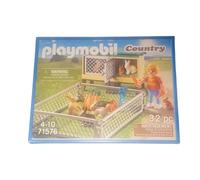 PLAYMOBIL Country Clapier pour lapin avec enclos extérieur
