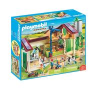 Playmobil Country Grande ferme avec silo et animaux