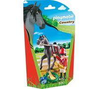 Playmobil 9261 Jockey avec Cheval de Course