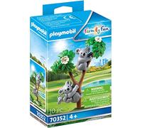 Playmobil Coffre de figurine 70352 – Couple de koalas avec bébé, coloré