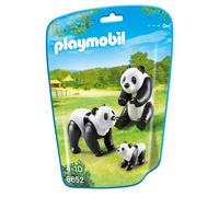 Playmobil Couple de pandas et leur bébé n°6652