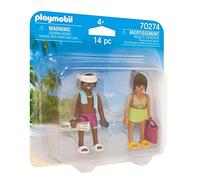 Playmobil Couple de vacanciers Multicolor 70274