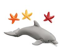 Playmobil Carte d'animaux à collectionner Dauphin Wiltopia – >80% recyclés/biosourcés – Dès 4 ans