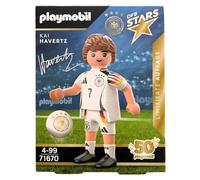 PLAYMOBIL DFB Stars Figurines de joueur au choix - Édition limitée pour l'Euro 2024 (71670 - Kai Havertz)