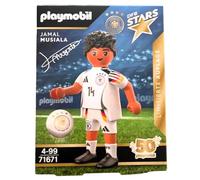 PLAYMOBIL DFB Stars Figurines de joueur au choix - Édition limitée pour l'Euro 2024 (71671 - Jamal Musiala)