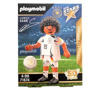 PLAYMOBIL DFB Stars Figurines de joueur au choix - Édition limitée pour l'Euro 2024 (71674 - Leroy Sané)