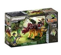 Playmobil – Dino Rise 71262 – Tricératops et soldats