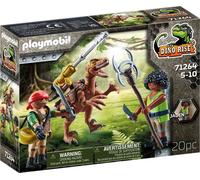 PLAYMOBIL Dino Rise 71264 Voiture jouet Deinonychus verte - 10 pièces
