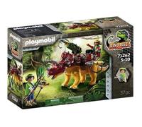 Playmobil – Dino Rise 71262 – Tricératops et soldats