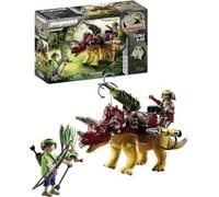 Playmobil Dino Rise : Tricératops et Soldats Playmobil
