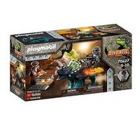 Playmobil Dinos 70627 Triceratops et soldats G