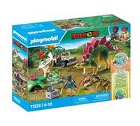 PLAYMOBIL 71523 Campement des explorateurs dinosaures, Dinos, 93 pièces, Dès 4 ans