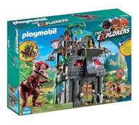 PLAYMOBIL - Dinos - Campement des Explorateurs Avec Tyrannosaure