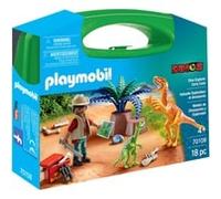 PLAYMOBIL Dinos - Enquêteur et affaire Dino, Jouets de construction
