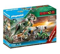Playmobil 71183 Explorateur avec Quad et tyrannosaure- Dinos - Les Dinosaures - Promo-Pack Jeux d'aventures