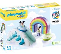 PLAYMOBIL Disney & Mickey and Friends 71319 1.2.3 & Disney : La maison dans les nuages de Micky & Minnie