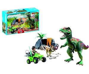 Playmobil Dites-Nous, Tiranosaurus Rex avec Exploratrice 71588, à partir de 4 Ans