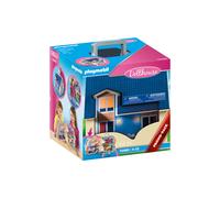 Playmobil Dollhouse 70985 - Construction en plastique multicolore, 520x120x270mm, Chiot, figurines (x4), 4-10 ans. Type emballage: Boîte.