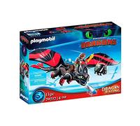 Playmobil Dragon Racing: Krokmou et Harold 70727 Multicolore