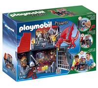 Playmobil Dragons 5420 Coffret - Chevaliers et dragon transportable