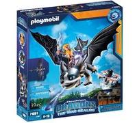 Playmobil 71081 Dragons Nine Realms: Thunder & Tom- Realms - Aventure héros