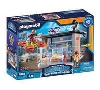 Playmobil 71084 Dragons: Les Neufs Royaumes - Labo Icaris - Dragons Nine Realms - avec Deux Personnages, Un Dragon, Un Drone avec Canon Fonctionnel et Le Laboratoire Icaris - Dès 4 Ans
