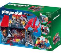 Playmobil Dragons Coffret - Chevaliers et dragon transportable 5420