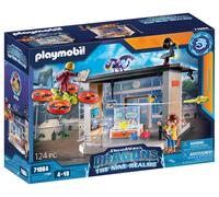 Playmobil 71084 Dragons: Les Neufs Royaumes - Labo Icaris - Dragons Nine Realms - avec Deux Personnages, Un Dragon, Un Drone avec Canon Fonctionnel et Le Laboratoire Icaris - Dès 4 Ans