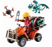 Playmobil Dragons Nine Realms : quad Icaris avec figurine et accesoires - Playm