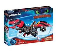 Playmobil DreamWorks Dragons © 70727 Dragon Racing Krokmou et Harold Multicolore G