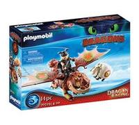 Playmobil DreamWorks Dragons © 70729 Dragon Racing Varek et Bouledogre G