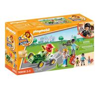 PLAYMOBIL Duck on Call 70919 D*O*C* - Action médecin urgentiste. Aidez le pilote de course