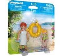 Playmobil Duo 70690 Baigneurs du parc aquatique Multicolore G