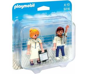 Playmobil Duo officier et hôtesse de croisière - 9216