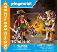 DUO CHASSEUR DE TRESORS +MOMIE PLAYMOBIL PLL71796
