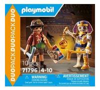Playmobil Duo Chasseur de trésors + Momie PLL71796