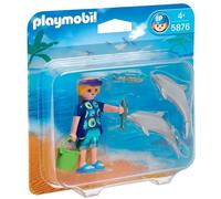 Playmobil Duo Vacancière et dauphins