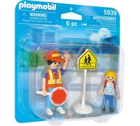 PLAYMOBIL® DuoPack Agent de circulation et écolier 5939
